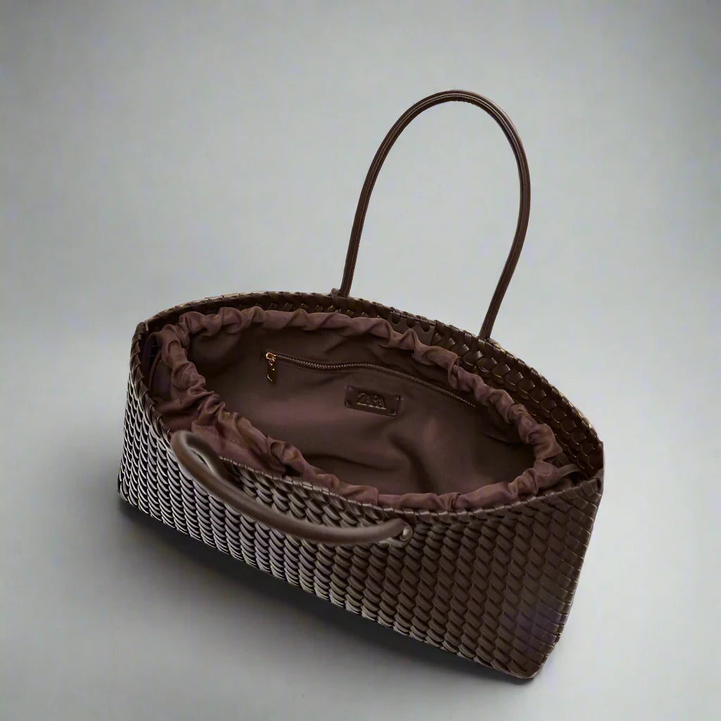Elegante Gevlochten Tas | Tijdloze Dames Handtas