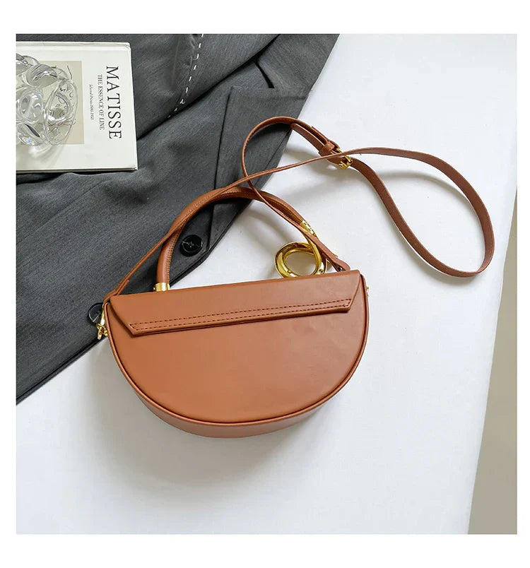 Stijlvolle Halve Maan Tas | Trendy Dames Handtas