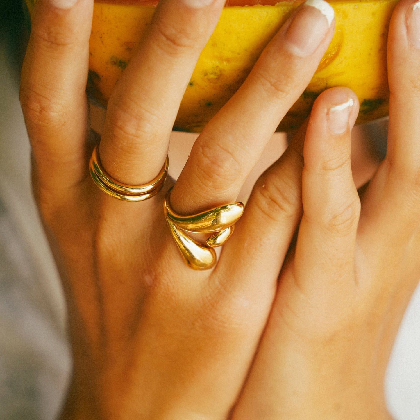 Statement Ring Dames | Sculpturale Open Design Ring