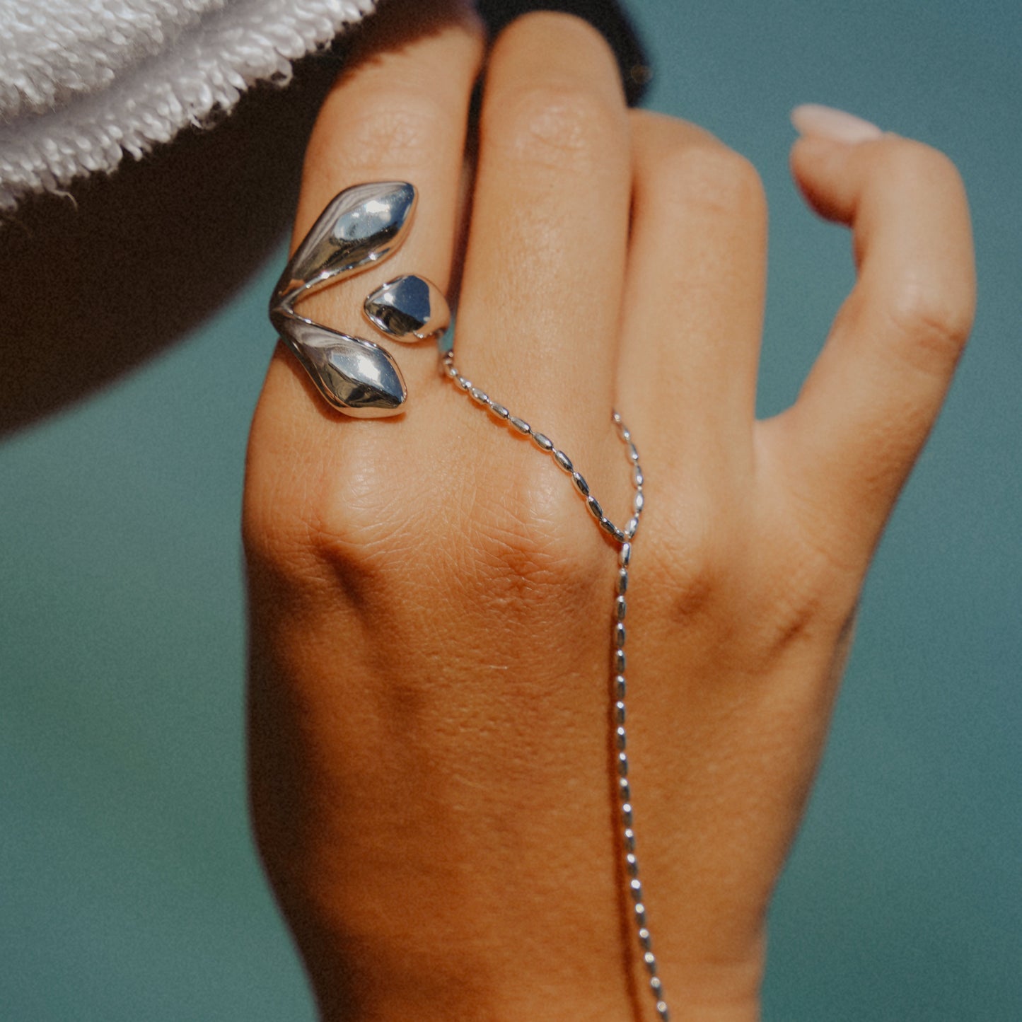 Statement Ring Dames | Sculpturale Open Design Ring
