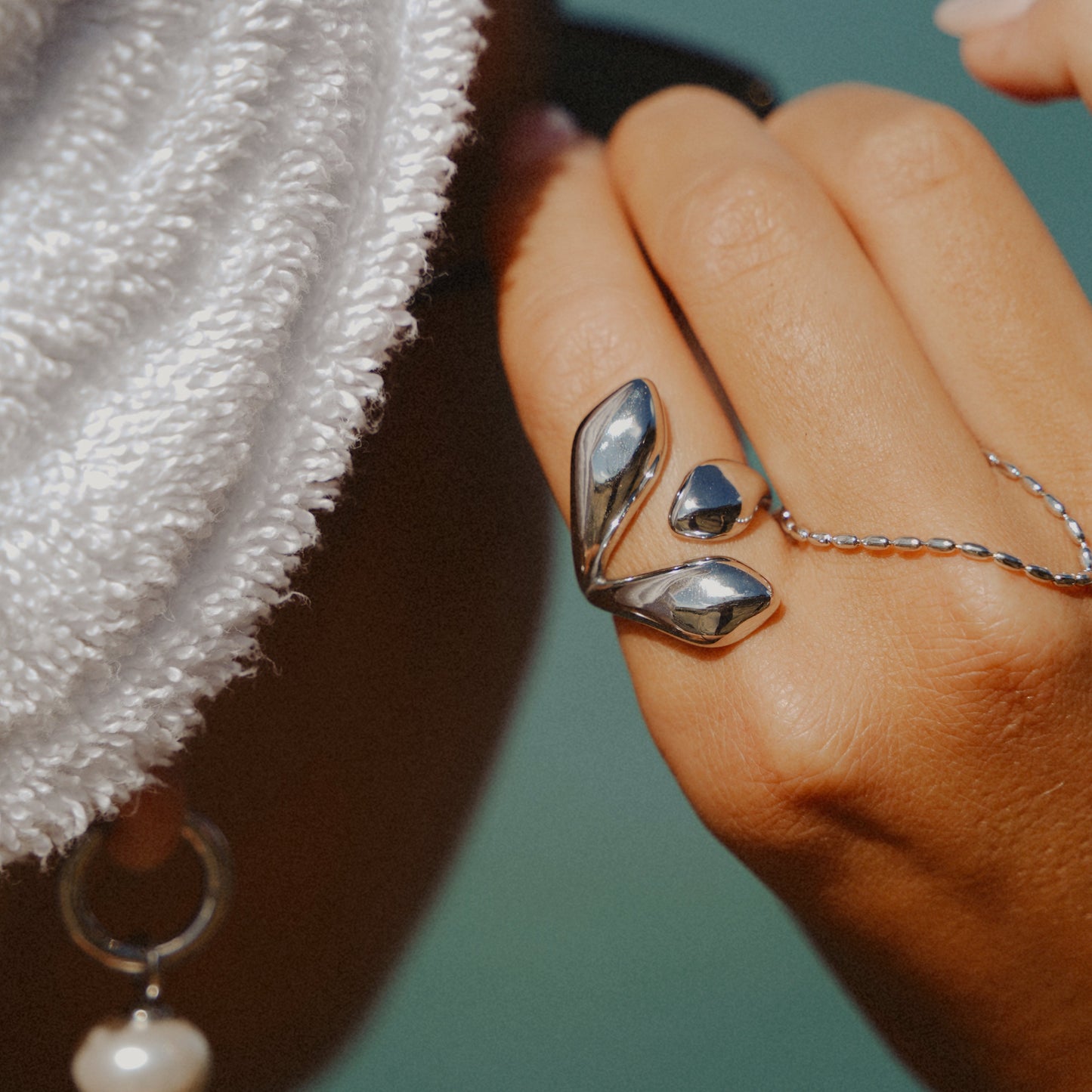 Statement Ring Dames | Sculpturale Open Design Ring