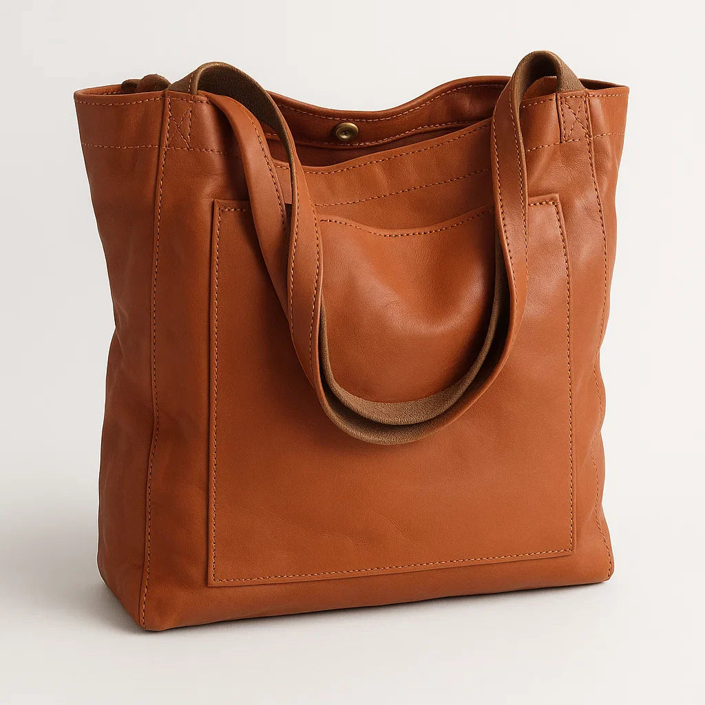 De Leren Totebag die Altijd Meekan