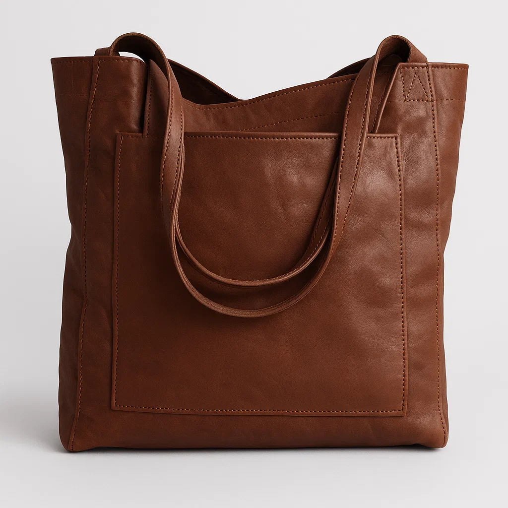 De Leren Totebag die Altijd Meekan