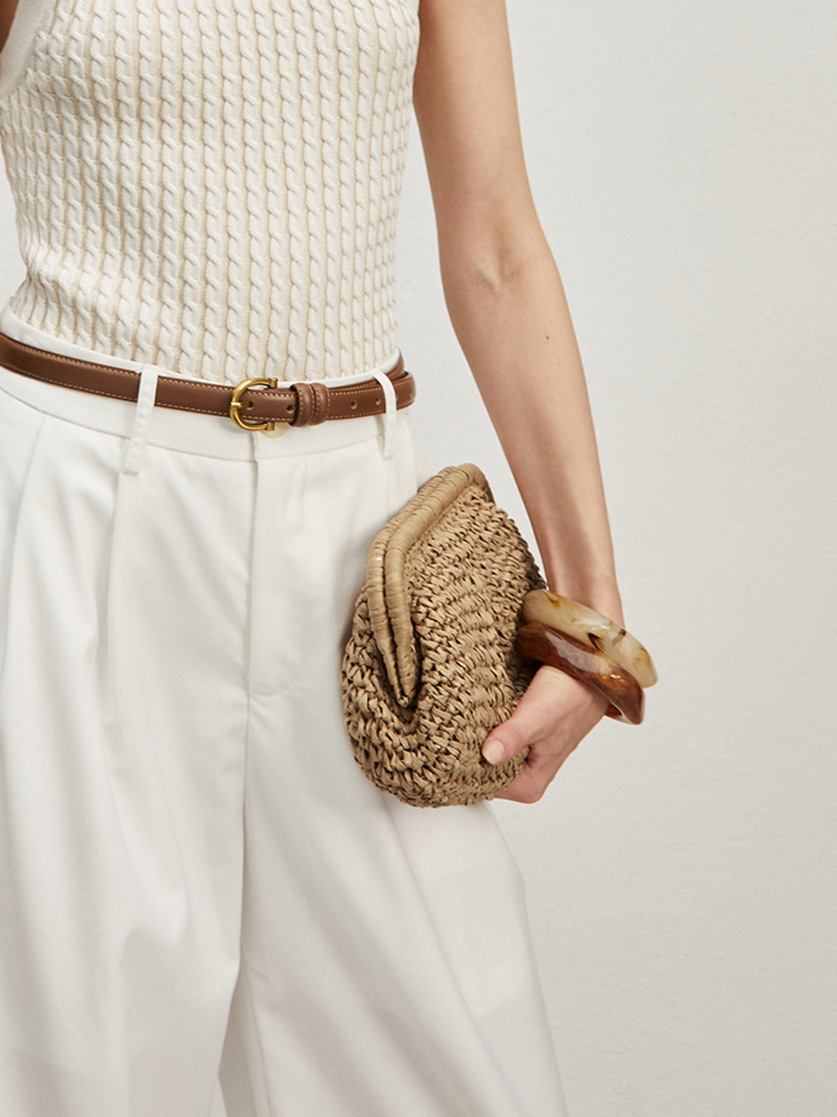 Stijlvolle Clutch Met Kettingband | Compact & Verfijnd Design