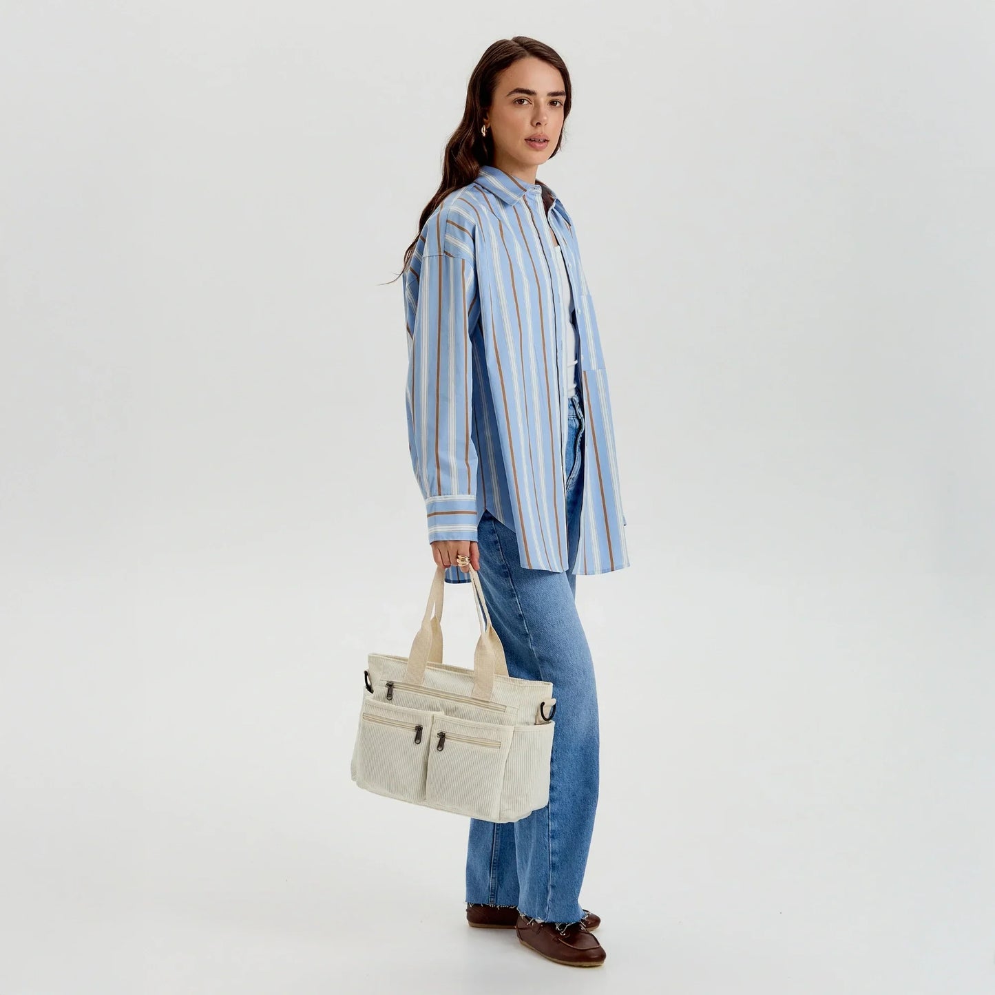 Crossbody Tas Dames | Corduroy | Ruim & Praktisch Design