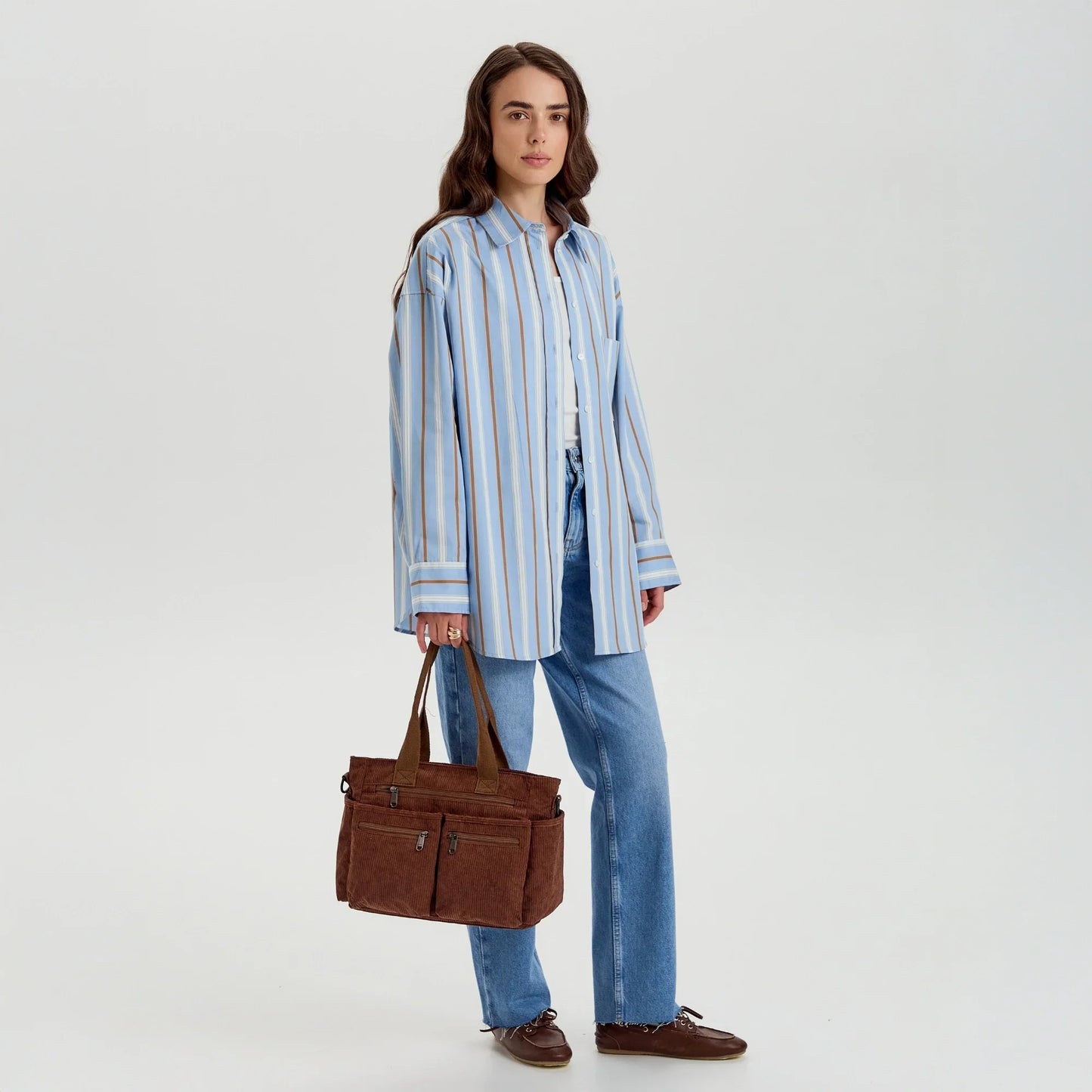 Crossbody Tas Dames | Corduroy | Ruim & Praktisch Design