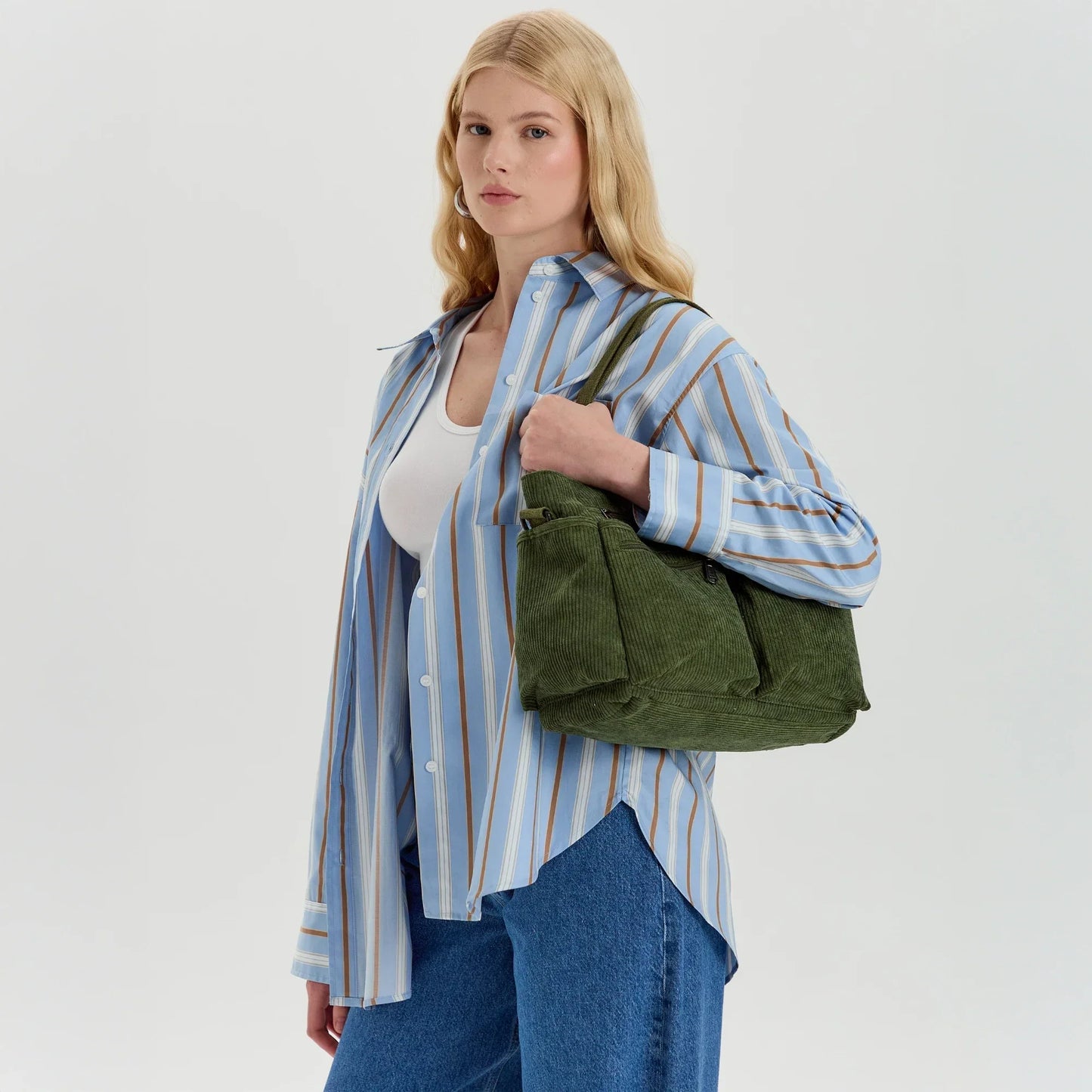 Crossbody Tas Dames | Corduroy | Ruim & Praktisch Design