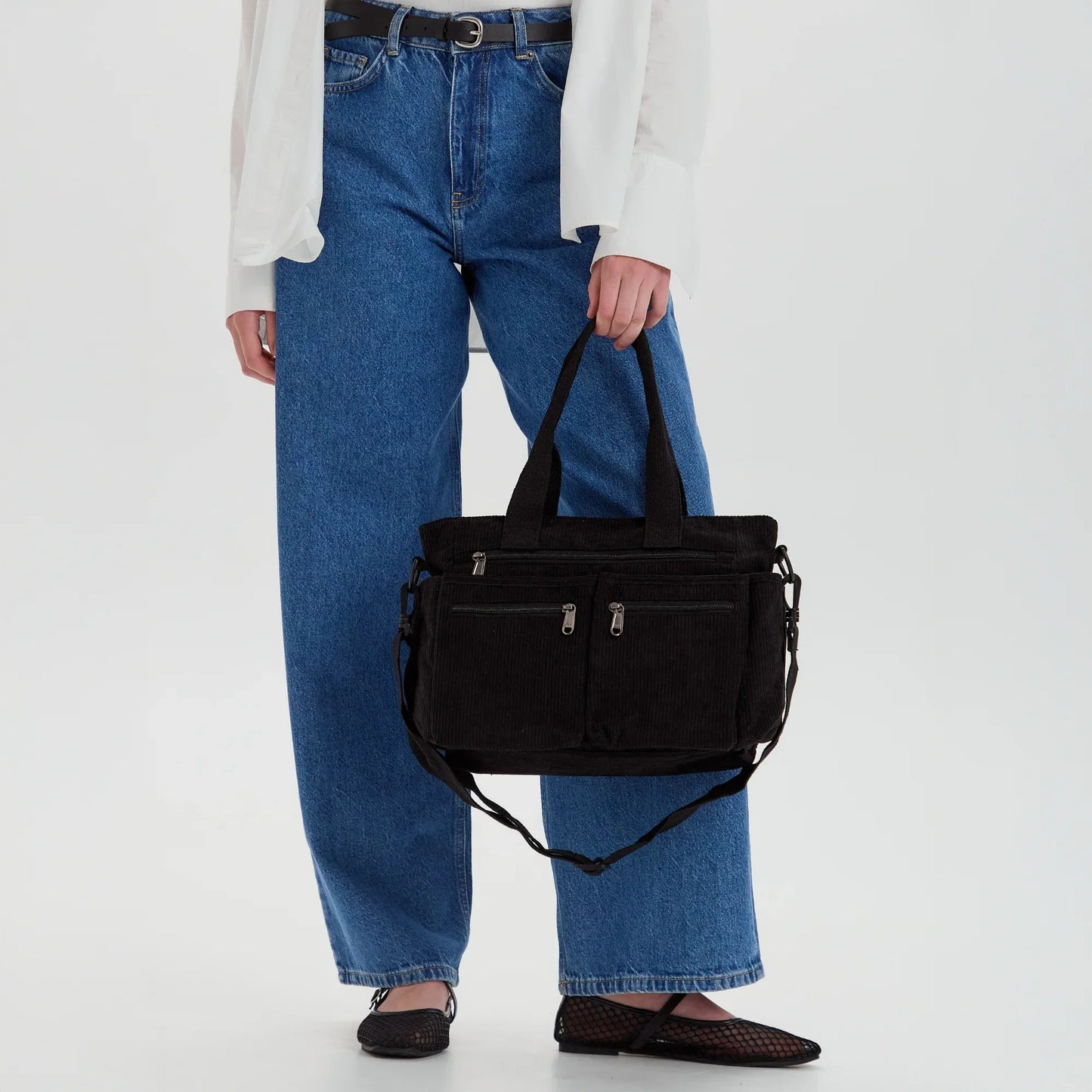 Crossbody Tas Dames | Corduroy | Ruim & Praktisch Design