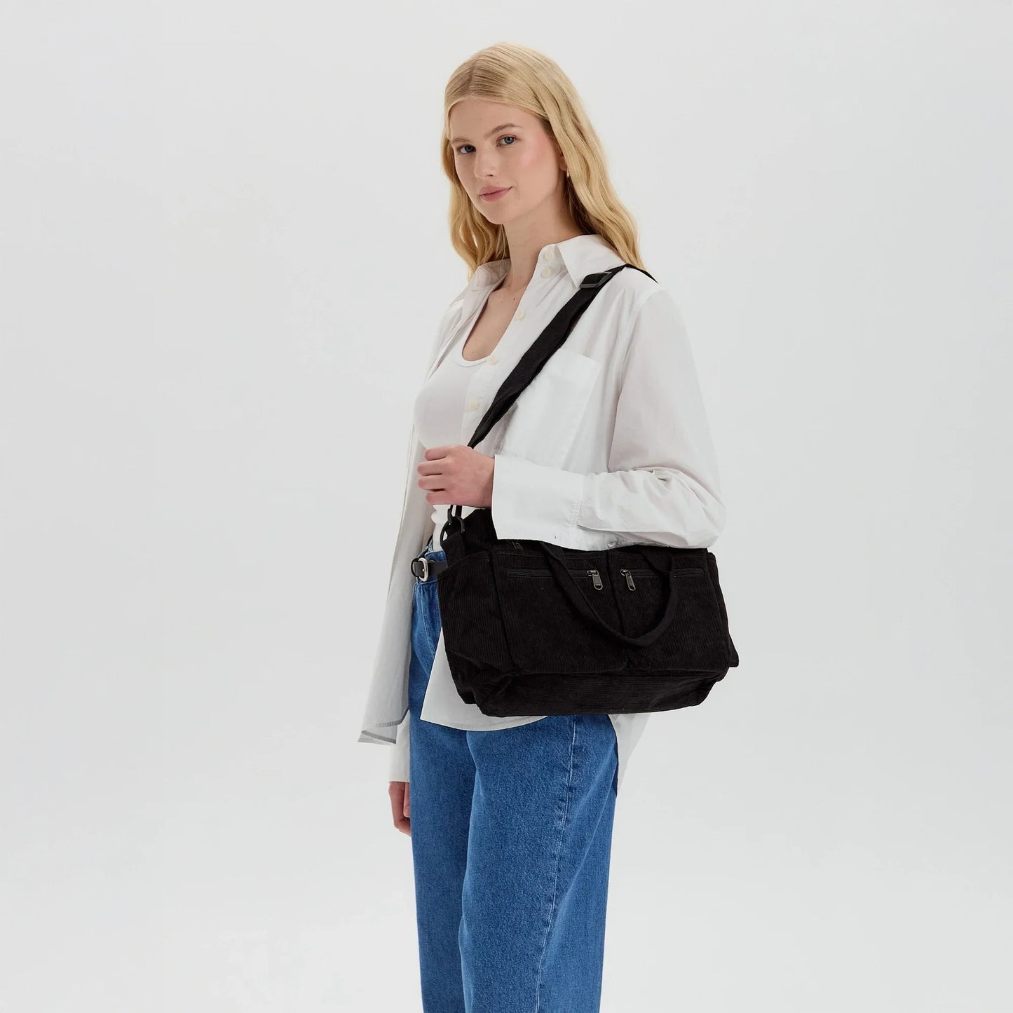 Crossbody Tas Dames | Corduroy | Ruim & Praktisch Design