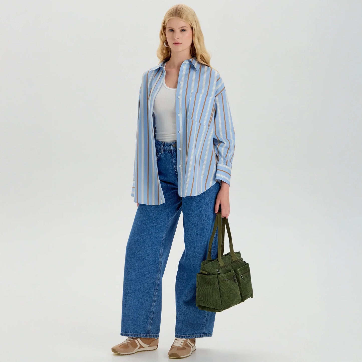Crossbody Tas Dames | Corduroy | Ruim & Praktisch Design