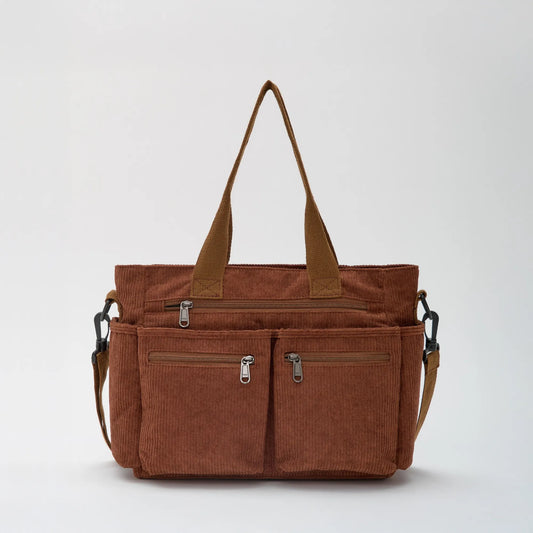 Crossbody Tas Dames | Corduroy | Ruim & Praktisch Design