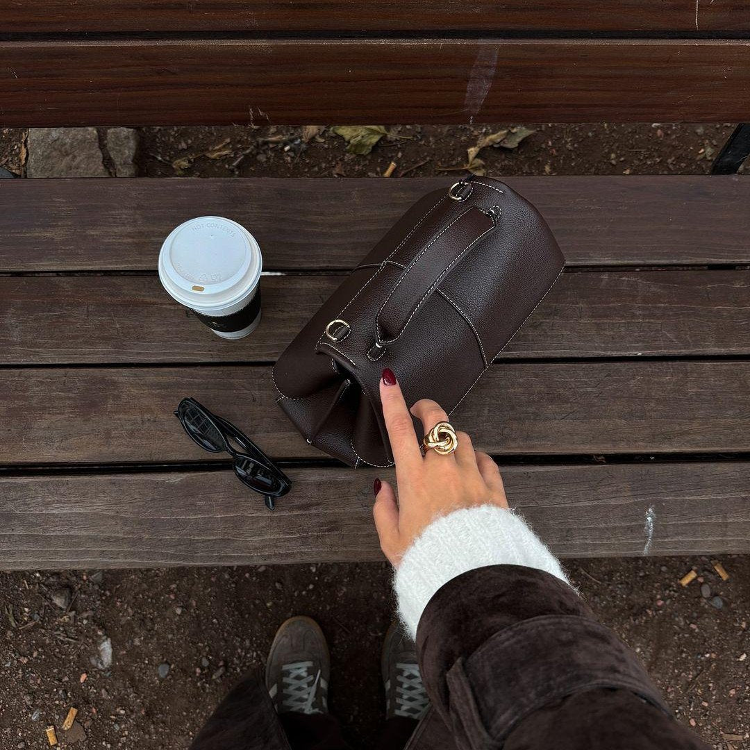 Elegante Handtas Dames – Stijlvolle Zwarte Schoudertas met Luxe Design