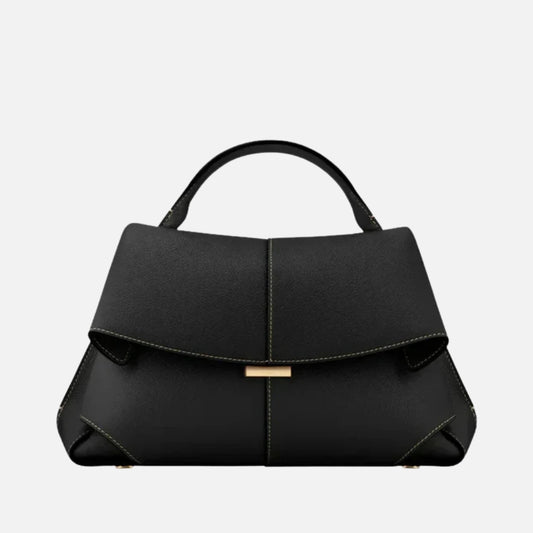 Elegante Handtas Dames – Stijlvolle Zwarte Schoudertas met Luxe Design