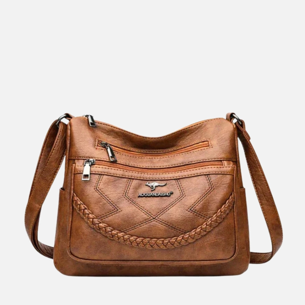 Moderne Crossbody Tas met Veel Vakken