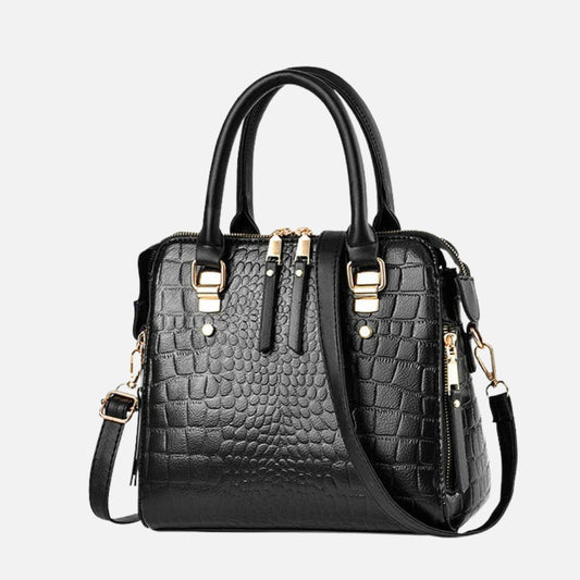 Designer Stijl Crocoprint Tas voor Vrouwen – Chic & Functioneel