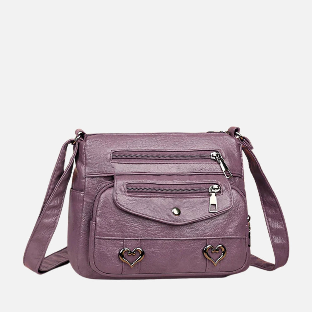 Stijlvolle Vintage Crossbody Tas – Praktisch & Charmant