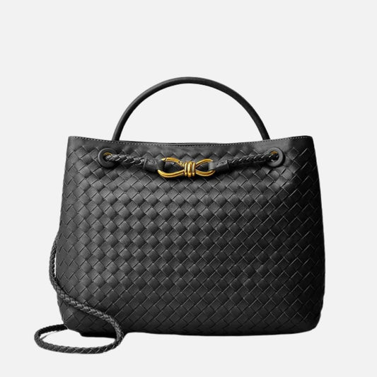 Geweven Dames Tas – Luxe Woven Handtas van Vegan Leer