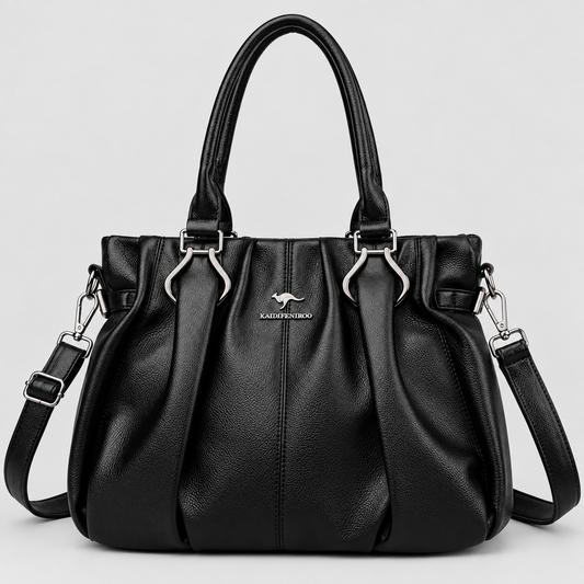 Handtas Dames | Elegante Schoudertas | Geplooid Design | Verstelbare Band