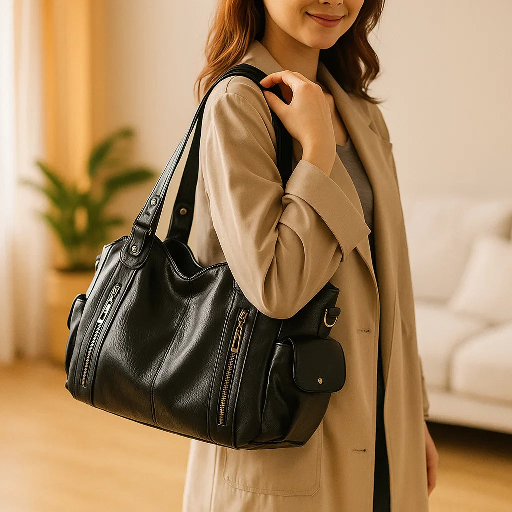 Elegante Grote Schoudertas voor Dames