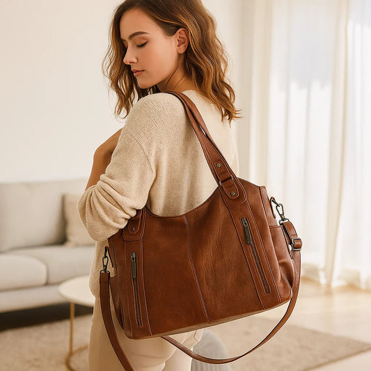 Elegante Grote Schoudertas voor Dames