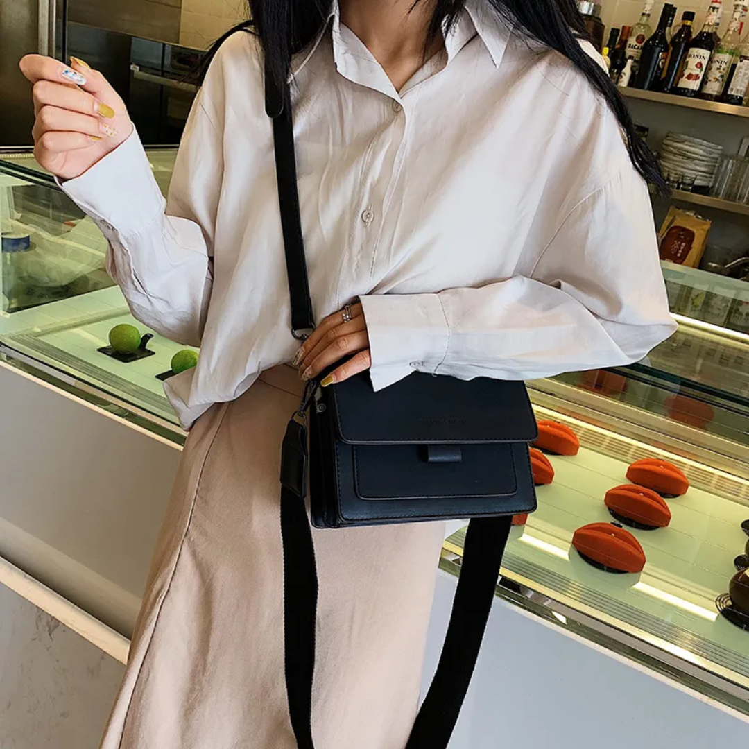 Stijlvolle Crossbody Tas Met Tijdloze Uitstraling