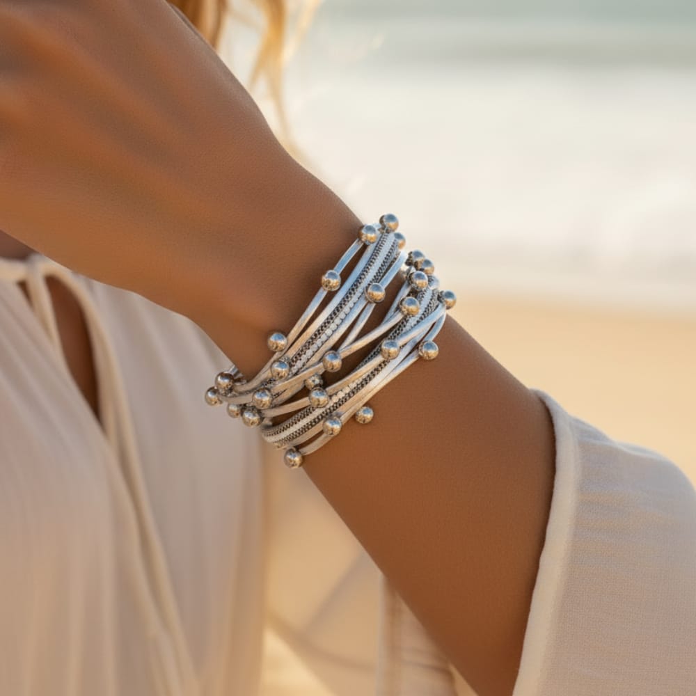 Gelaagde Armband | Elegante Boho Look | Trendy Sieraad
