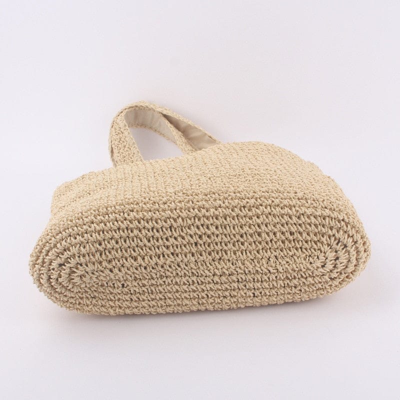 Gevlochten Tote Bag – Licht, Ruim & Zomers van Karakter