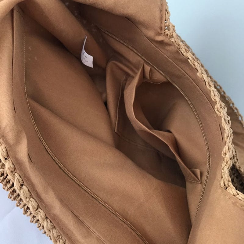 Gevlochten Tote Bag – Licht, Ruim & Zomers van Karakter