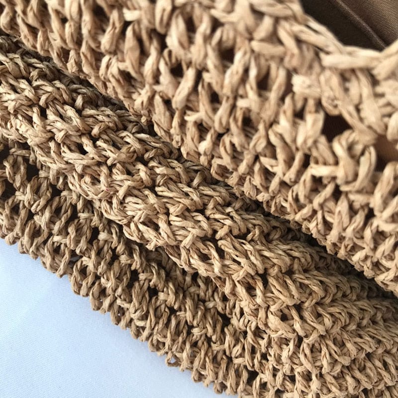 Gevlochten Tote Bag – Licht, Ruim & Zomers van Karakter