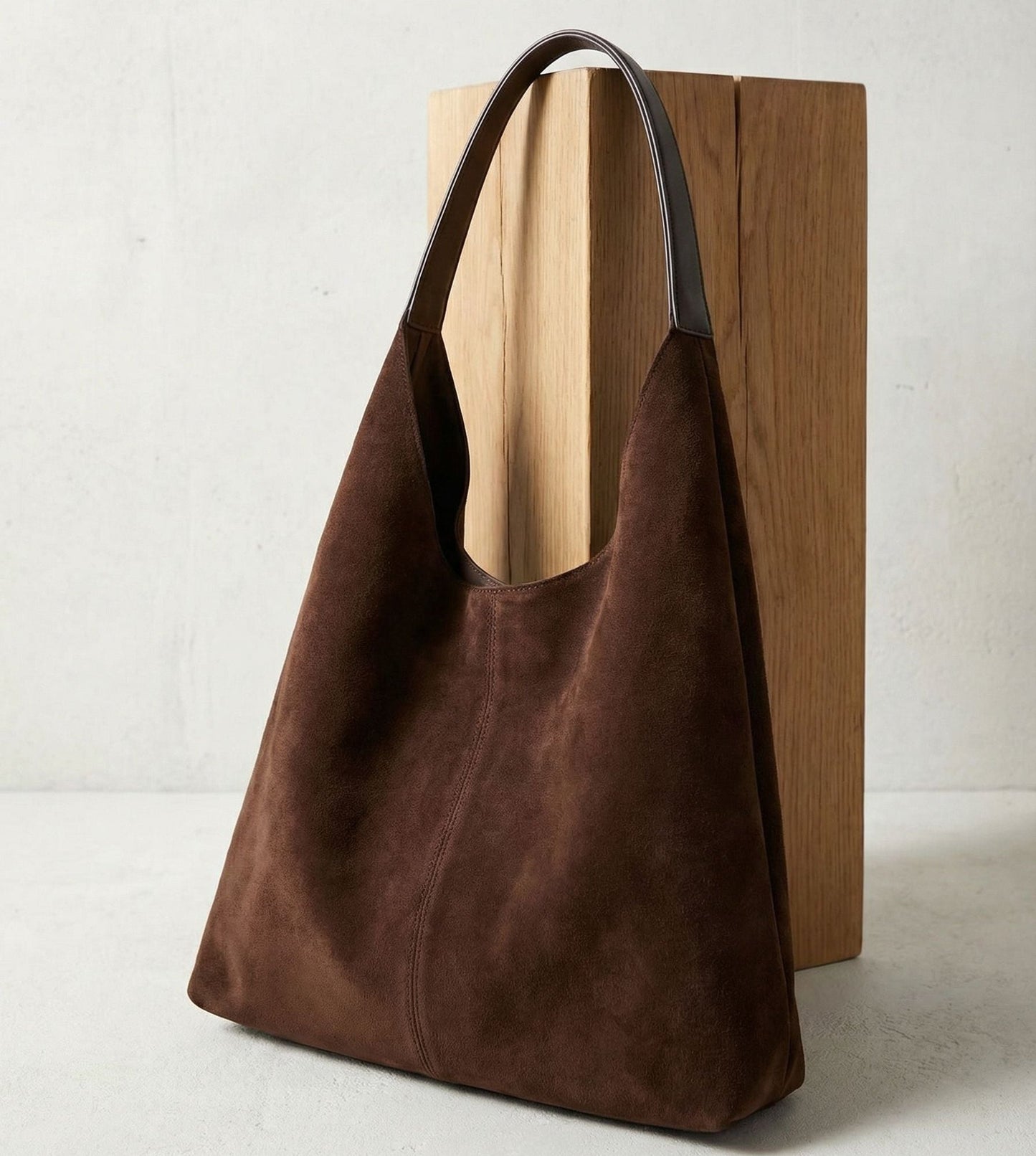 Luxe Shopper Tas Dames | Stijlvolle Vegan Suède Tote Bag