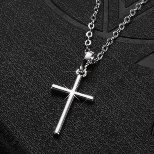 Ketting | Kruis Hanger | Goud/Zilver | Christelijk | Stijlvol