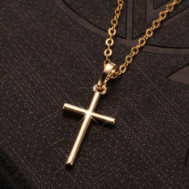 Ketting | Kruis Hanger | Goud/Zilver | Christelijk | Stijlvol