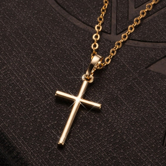 Ketting | Kruis Hanger | Goud/Zilver | Christelijk | Stijlvol