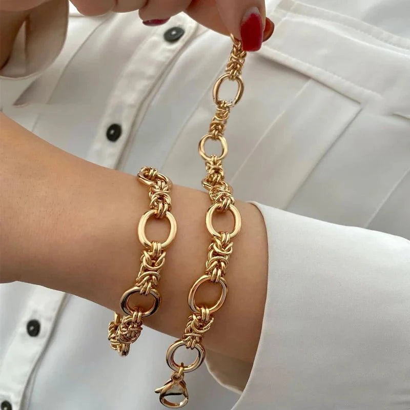 Armband | Statement Chain | Goud | Dames | Luxe