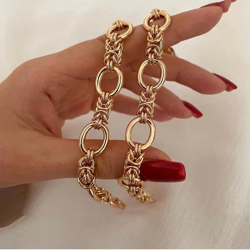 Armband | Statement Chain | Goud | Dames | Luxe
