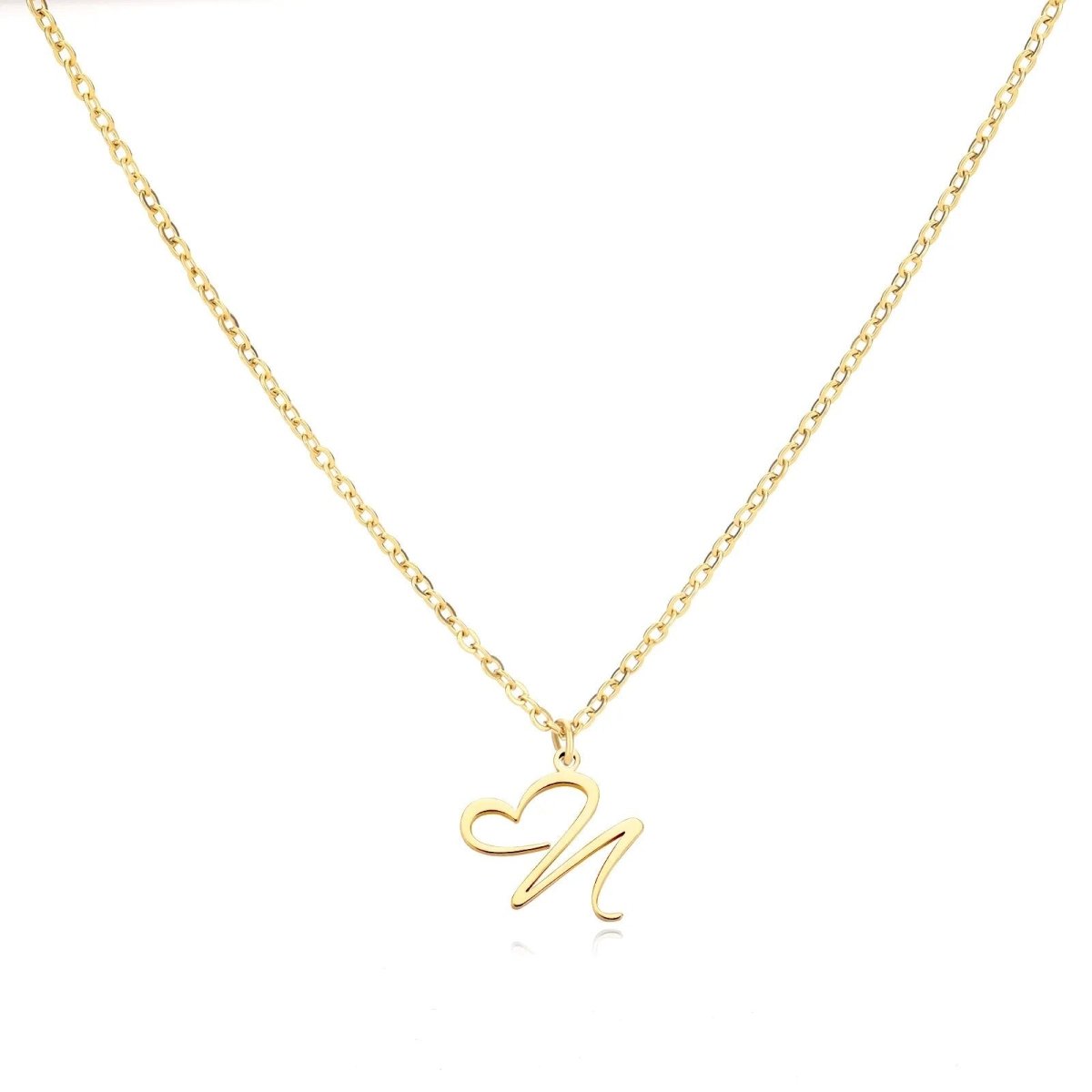 Ketting | Letter Ketting | Hart Design | Minimalistisch