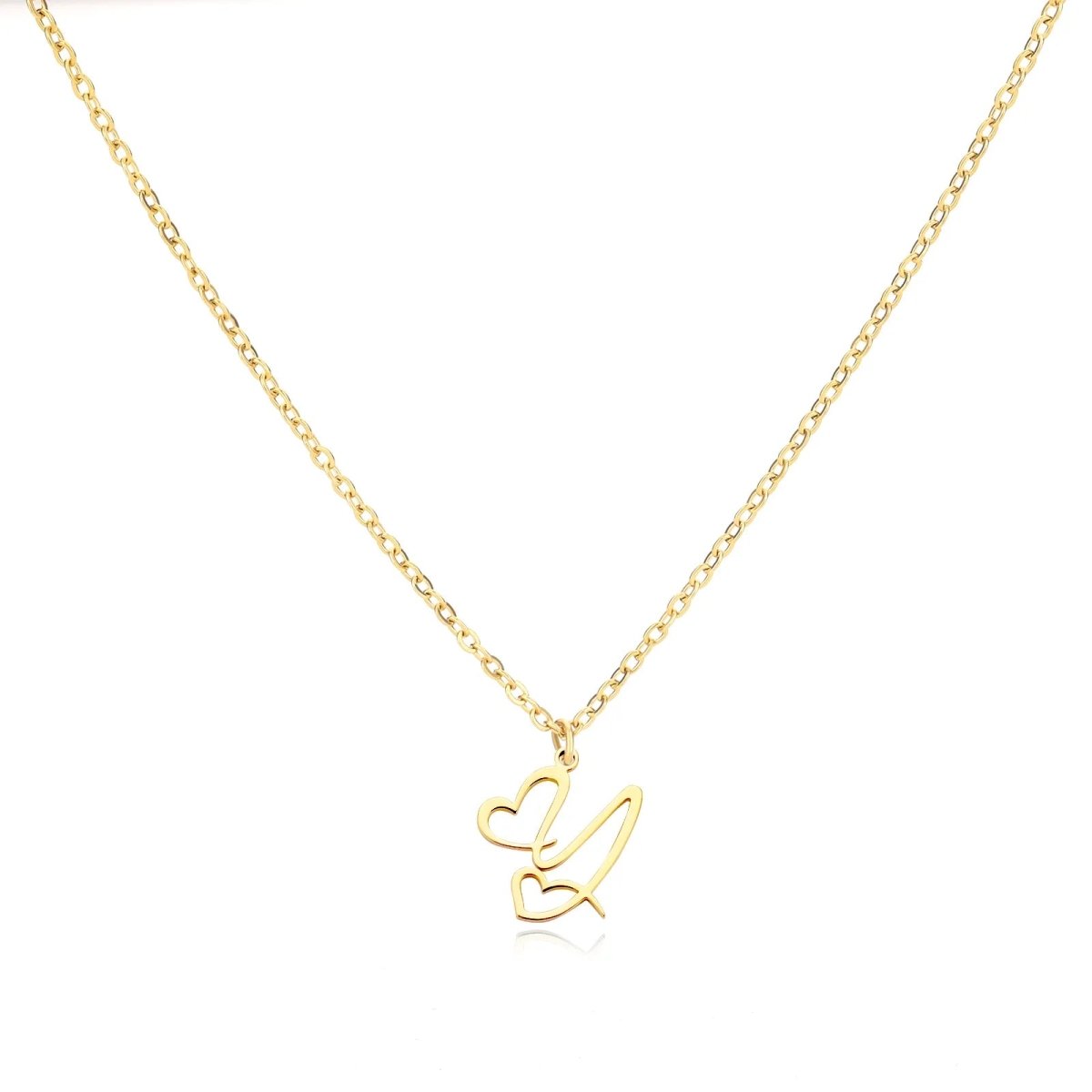Ketting | Letter Ketting | Hart Design | Minimalistisch