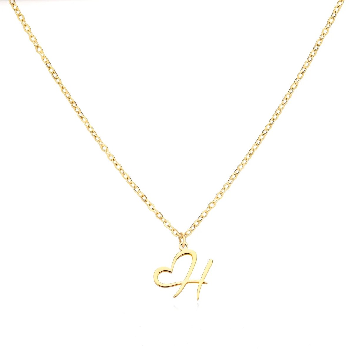 Ketting | Letter Ketting | Hart Design | Minimalistisch