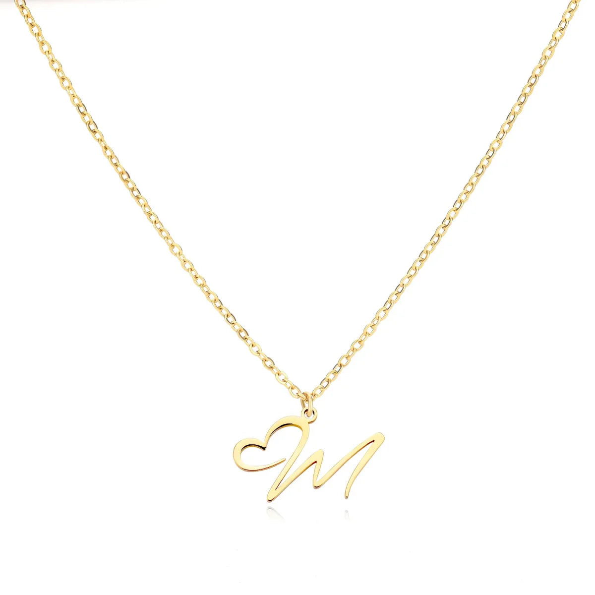 Ketting | Letter Ketting | Hart Design | Minimalistisch