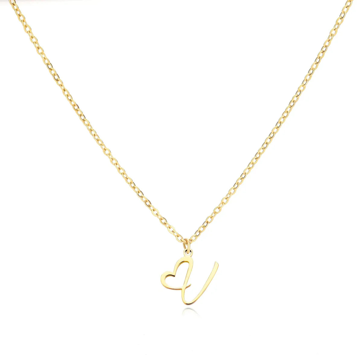 Ketting | Letter Ketting | Hart Design | Minimalistisch