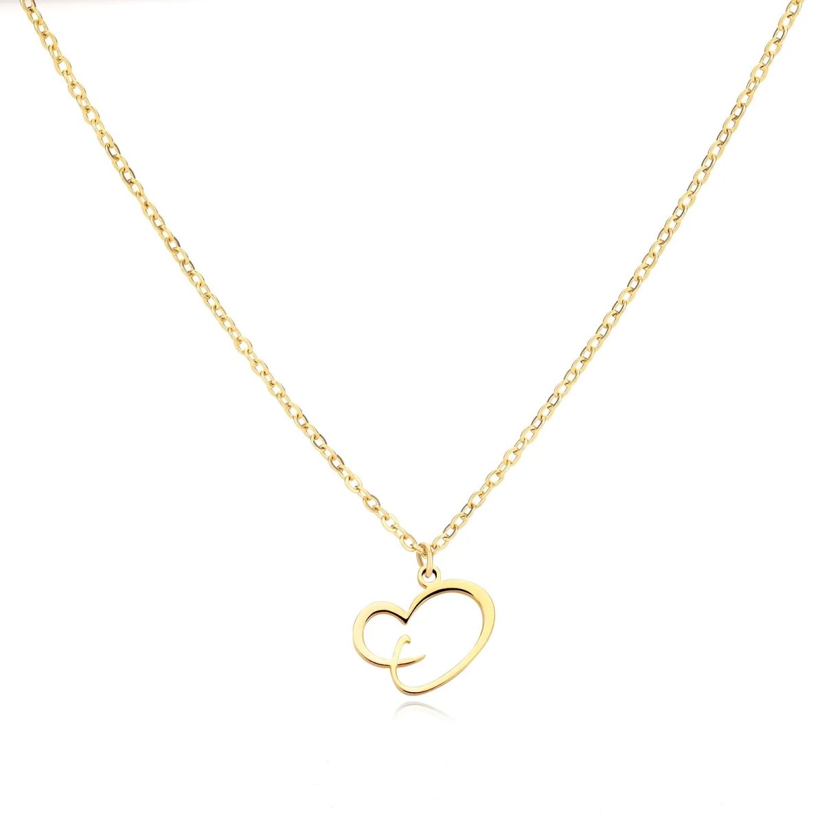 Ketting | Letter Ketting | Hart Design | Minimalistisch