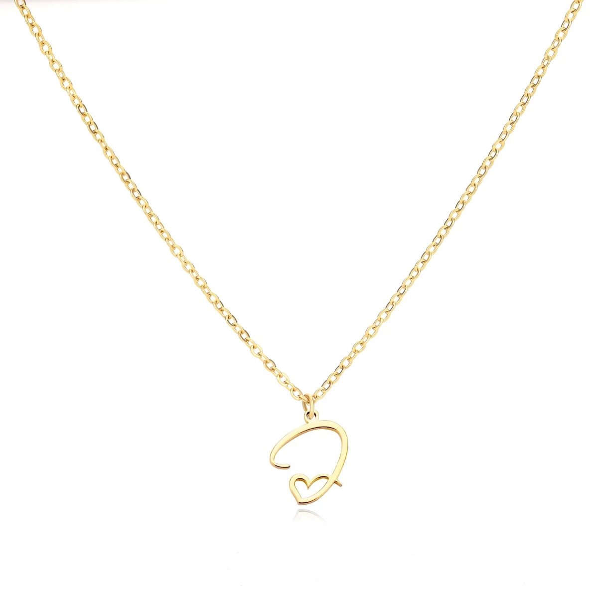 Ketting | Letter Ketting | Hart Design | Minimalistisch