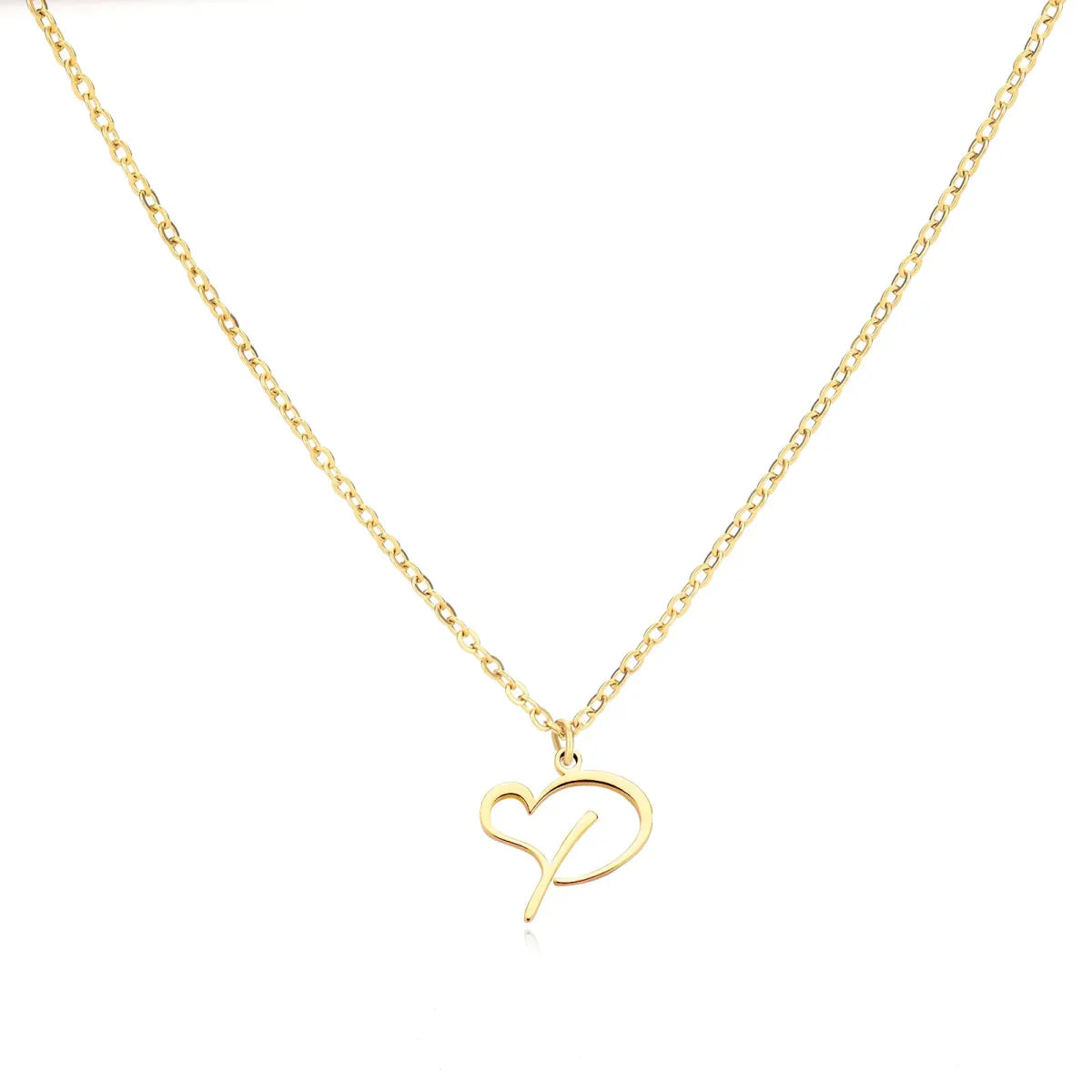 Ketting | Letter Ketting | Hart Design | Minimalistisch
