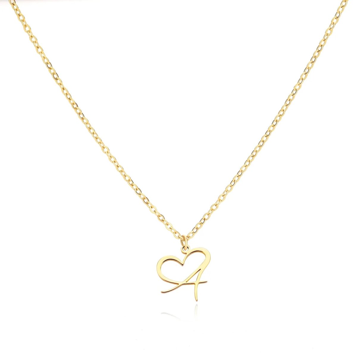 Ketting | Letter Ketting | Hart Design | Minimalistisch