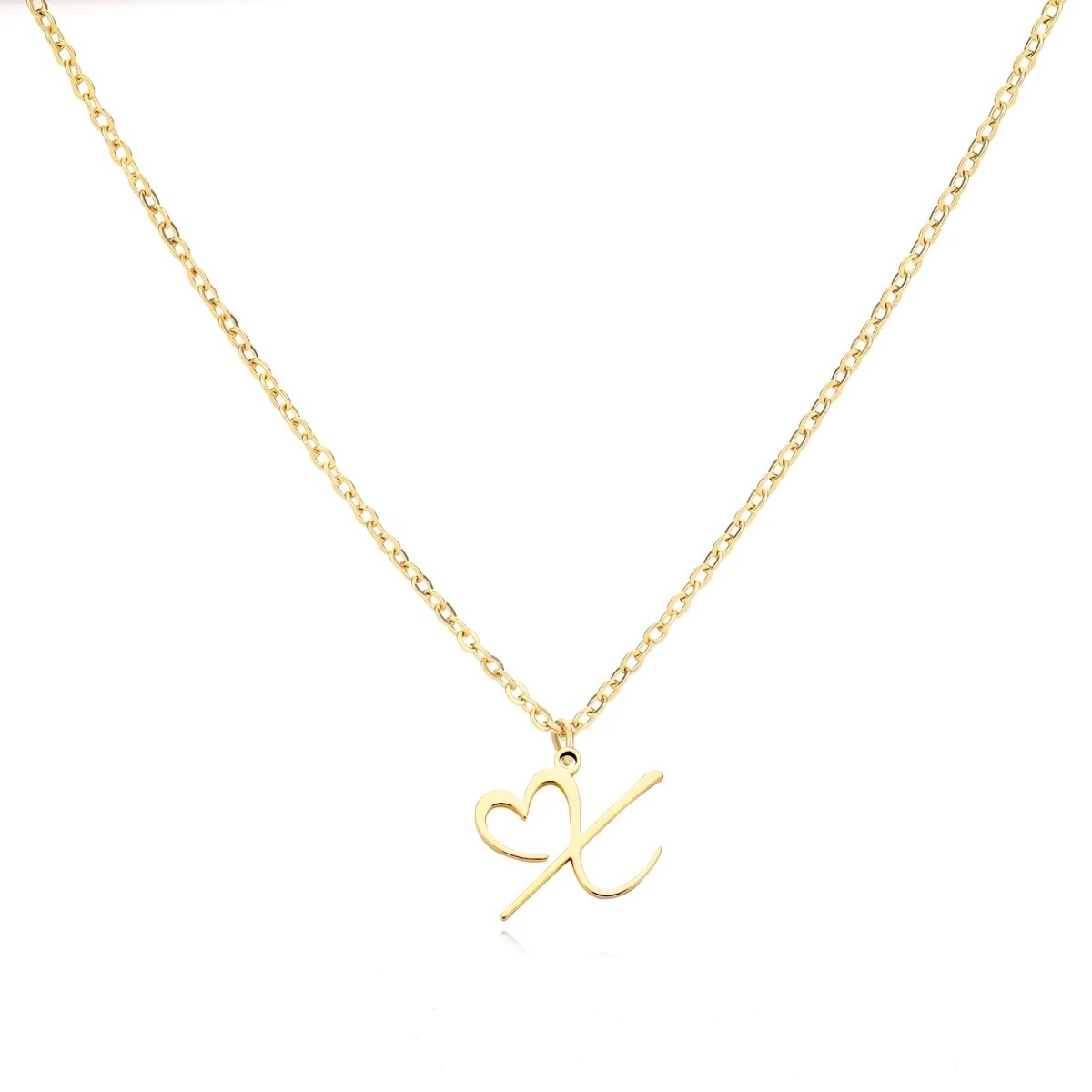 Ketting | Letter Ketting | Hart Design | Minimalistisch