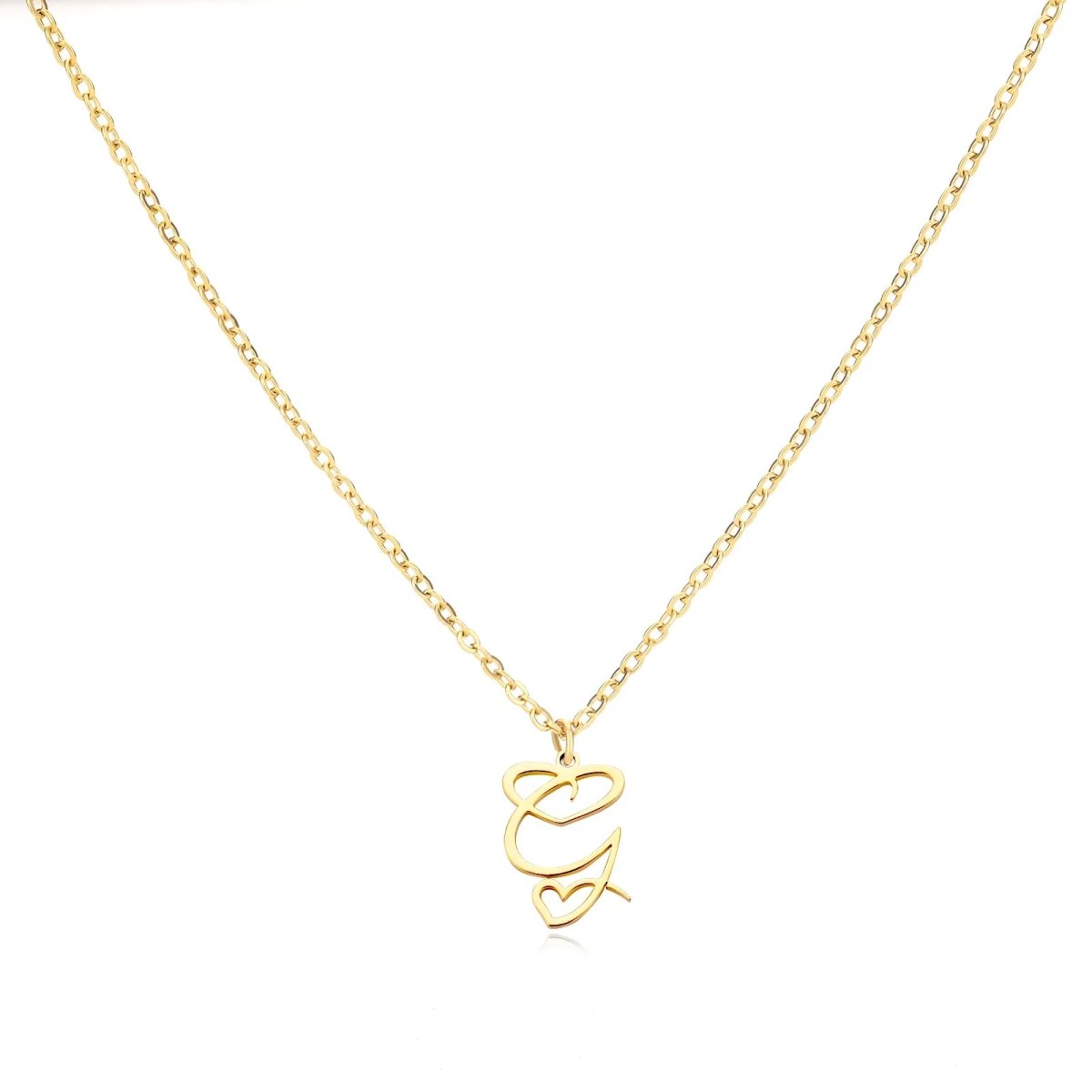 Ketting | Letter Ketting | Hart Design | Minimalistisch