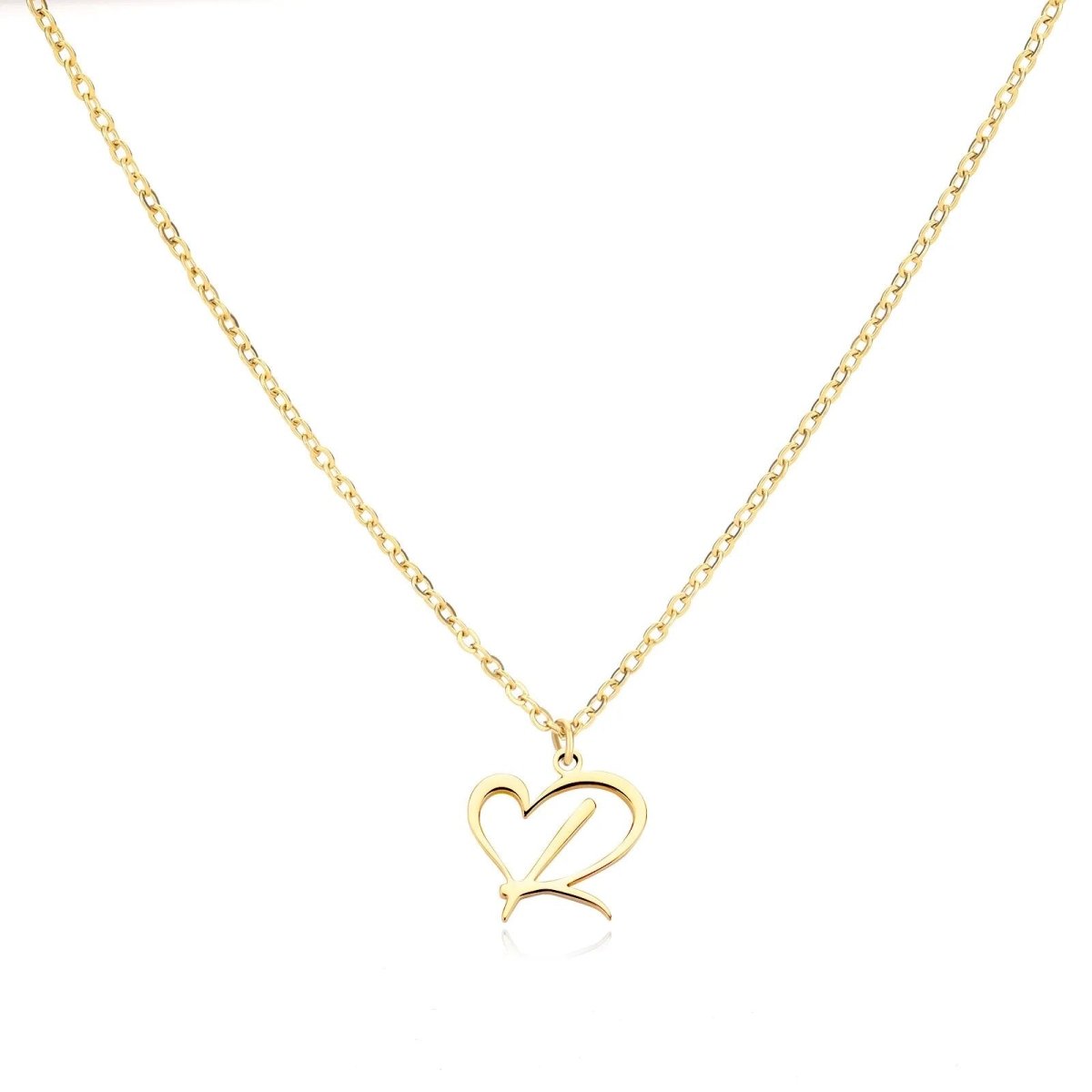 Ketting | Letter Ketting | Hart Design | Minimalistisch