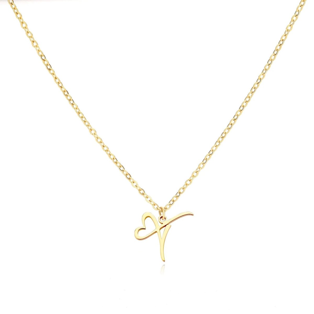 Ketting | Letter Ketting | Hart Design | Minimalistisch