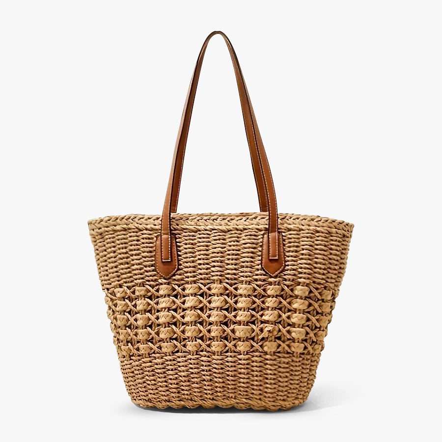 Dames Strandtas | Geweven Design | Lichtgewicht & Ruim