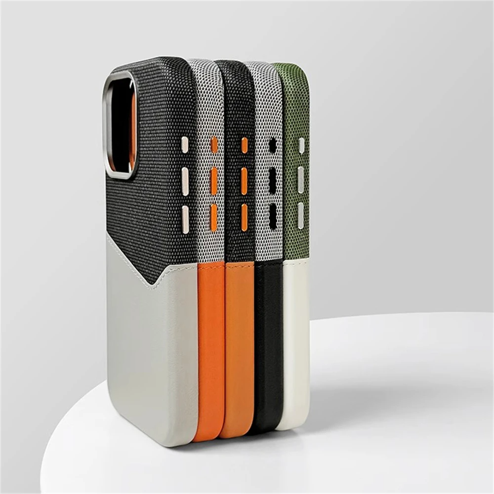 iPhone Hoesje met Kaarthouder | MagSafe Compatibel | Luxe Bescherming